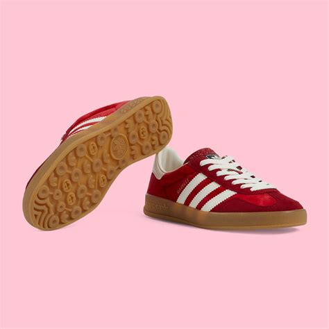 adidas rot samt